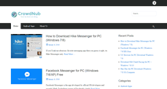 Desktop Screenshot of crowdnub.com