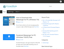 Tablet Screenshot of crowdnub.com